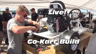 Kid Builds GoKart Live Pate Part 2 [upl. by Tripp413]