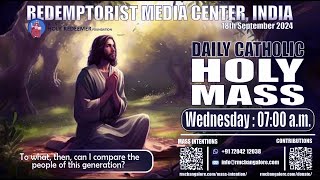 Catholic Holy Mass  18th September 2024  Wednesday [upl. by Ellener]