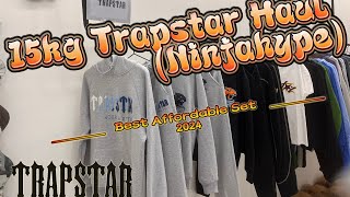 15kg Trapstar Hoodie and Sweatpants Haul Review from Ninjahype Weidian Taobao Pandabuy pandabuy [upl. by Trevethick]