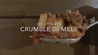 Ricetta16 Crumble di mele [upl. by Naujled]