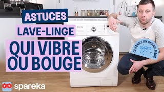 4 astuces lorsque votre lave linge vibre ou bouge [upl. by Eceinej]