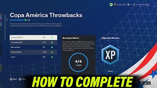 How To Complete The Copa America Throwbacks Objective on FC 24 [upl. by Yliram185]