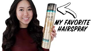 Loreal Paris Elnett Satin Hairspray Review  Wear Test  My Favorite Hairspray [upl. by Adnoek]