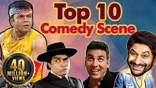 Shemaroo Bollywood Comedy  Top 10 Comedy Scenes HD Ft  Arshad Warsi  Johnny Lever  Rajpal [upl. by Ymmit]