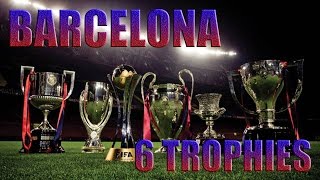 Barcelona 6 of 6 trophies 2009 year  Барселона 6 из 6 трофеев 2009 год [upl. by Primo]