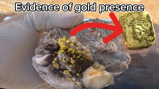 What are the clues that show that gold Clues that show that gold exists in a geological site [upl. by Esialb]