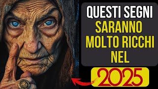 Baba Vanga ha nominato i Segni Zodiacali che saranno Molto Ricchi nellanno 2025 [upl. by Leonelle]