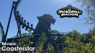 A coaster with an identity crisis  Mandrill Mayhem  REVIEW  Chessington World of Adventures [upl. by Nosyk]