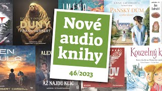 Desítka nejlepších novinek tohoto týdne  Nové audioknihy 462023 [upl. by Aehcim298]