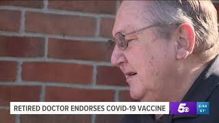 Retired Siloam Springs doctor who was part of polio vaccine trial endorses COVID19 vaccine [upl. by Cirilla592]