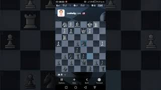 Chess Lets play with Ludwig 1200 Elo Chesscom [upl. by Donia]