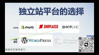 【离火跨境】2023年跨境电商shopify shoplazza（店匠 shopline wordpress 之间不同建站平台的差异和选择 [upl. by Lotte]