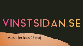 Vass eller Kass 25 maj [upl. by Divadnoj]