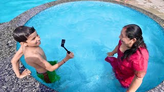 Piyush Ka Birthday 😍 Pool Party With Family 🤣 [upl. by Jorie]