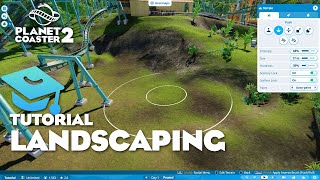 LANDSCAPING  Planet Coaster 2 TUTORIAL [upl. by Tersina]