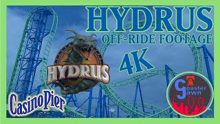 Hydrus 4K OffRide Footage No Copyright  Casino Pier Seaside Heights NJ  9132020 [upl. by Loriner]