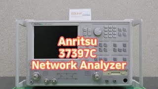 Anritsu 37397C Network Analyzer [upl. by Dorolisa]