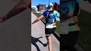 Tobias Dahl Fenre wins Skogvokteren Ultra 2024 shorts running ultrarunning [upl. by Woodley]