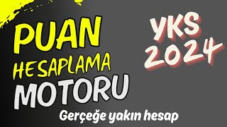 YKS 2024 PUAN HESAPLAMA yks tyt2024 [upl. by Trev]