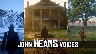 Best Version  Epilogue  John Hears Voices Of Arthur amp Others at Old Gang Campsites  RDR2 [upl. by Husain125]