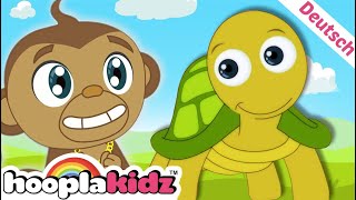 Schildkrötenlied für Kinder  Kinderlieder auf Deutsch  HooplaKidz Deutsch [upl. by Yerrok98]