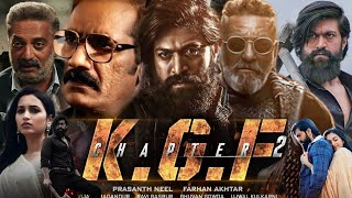 KGF Chapter 2 Full Movie HD  Yash Srinidhi Sanjay Dutt Raveena Tandon  Review amp Facts HD [upl. by Haneeja]