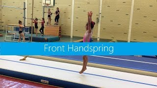 Front Handspring » Acrobatics amp Airtracks [upl. by Attesoj108]