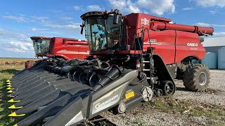 Case IH 9260 vs 9250 vs Hurricane Helene  Day 15amp 16 of محصول Season 5 Episode 29 [upl. by Anait]