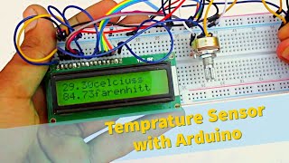 Temperature Sensor with Arduino  How to use LM35 with Arduino [upl. by Jimmy]