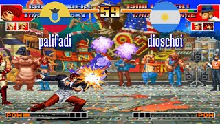 FT5 kof97 palifadi EC vs dioschoi AR King of Fighters 97 Fightcade Oct 5 [upl. by Oreves]