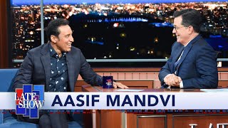 Aasif Mandvi Took Stephen Colberts Comedy Advice At The Daily Show [upl. by Eldoree]