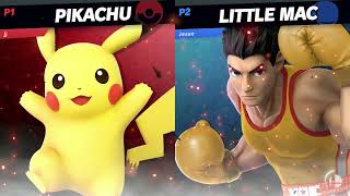 Premiere 43  jjconnell1215 Pikachu Richter vs PaluJesse7 Little Mac Roy [upl. by Anitan332]