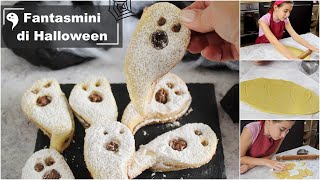 👻BISCOTTI per HALLOWEEN da preparare con i bambini La cucina di Rita [upl. by Ednihek]