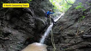 Exploración de canyoning a Quebrada La Perica Puriscal Costa Rica [upl. by Amrita]