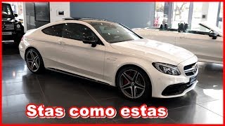 Mercedes Benz C63S AMG Coupe 2018 Exterior amp Interior [upl. by Tcideneb]