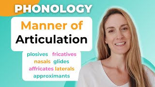 Manner of Articulation  Consonant Sounds in English  Phonology [upl. by Hannon]