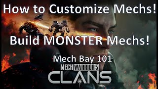 Mech Customization Guide to Mechwarrior 5 Clans Detailed Guide amp Suggestions to Mech Customization [upl. by Pliske886]