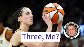 Caitlin Clark Gives Coy All Star 3 Point Contest Response [upl. by Phelgon]