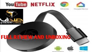 Chromecast WiFi Display Dongle Wireless HDMI Adapter for Big Screen Support Miracast [upl. by Groot]