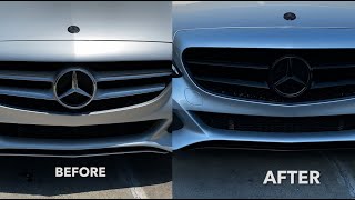 THE RIGHT WAY HowTo Plasti Dip Window Trim Emblems Grill StepByStep Chrome Delete Tutorial [upl. by Mafala]