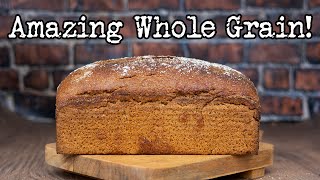 Einkorn Sourdough Sandwich Loaf  Einkorn Bread Recipe Foodgeek Baking [upl. by Ahsemat428]