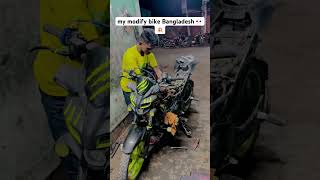 my modify bike Bangladesh 👀💥 subscribemychannel foryou youtubeshorts [upl. by Eledoya812]