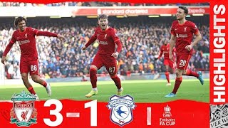 Highlights Liverpool 31 Cardiff City  Elliott scores on return amp a debut for Luis Diaz [upl. by Gonzales]