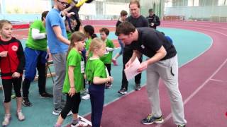 KinderleichtathletikWettkampf Frankfurt 2016 [upl. by Oivalf]