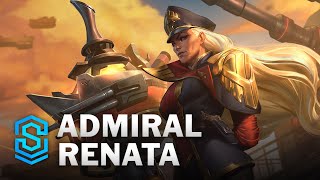 Admiral Renata Skin Spotlight  League of Legends [upl. by Ymarej]