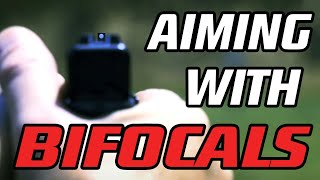 Aiming a Handgun with Bifocal Trifocal and Progressive Lenses [upl. by Namus]