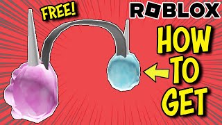 FREE ITEM How To Get COTTON CANDY HEADPHONES on Roblox SUPER EASY  Danimals Adventure World [upl. by Koah]