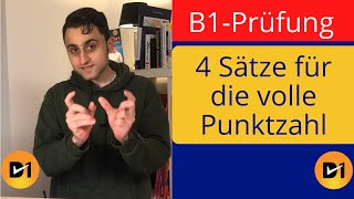 B1Prüfung  sich vorstellen  Prüfungstraining [upl. by Earahc961]