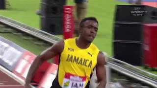 JAMAICAN CHAMPION TYQUENDO TRACEY WINS MENS 100m  Athletics World Cup 2018 [upl. by Otir]