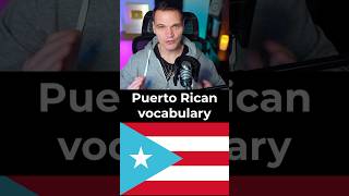 Puerto Rican Spanish Vocabulary [upl. by Intirb]